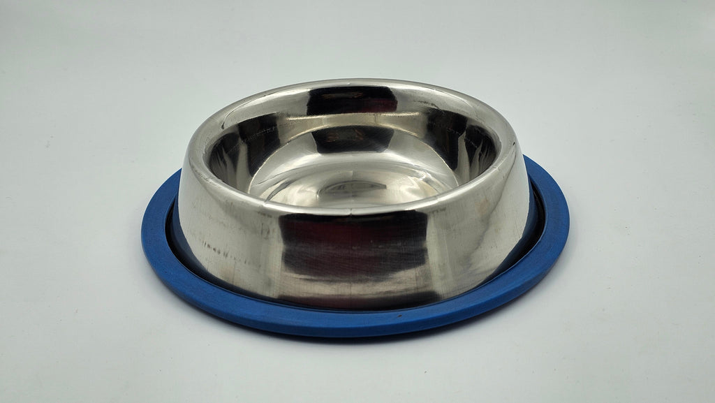 Stainless Steel Anti-Skid Pet Bowl (Small)