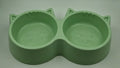 Cute Dual Cat Bowl – Small | Food & Water Feeder for Pets